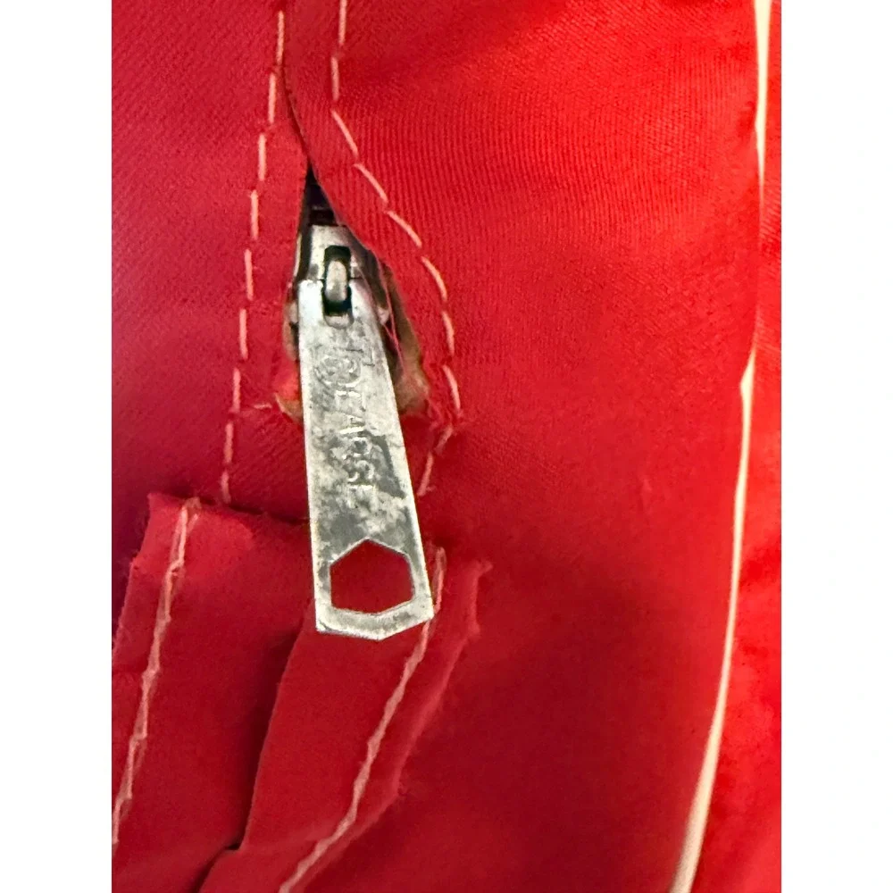 Vintage 1970s TWA Red Airline Flight Shoulder Bag